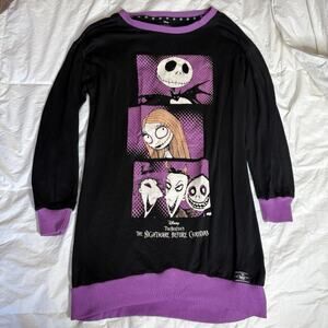 Disney's Tim Burton's The Nightmare Before Christmas Women's Sleepshirt XS